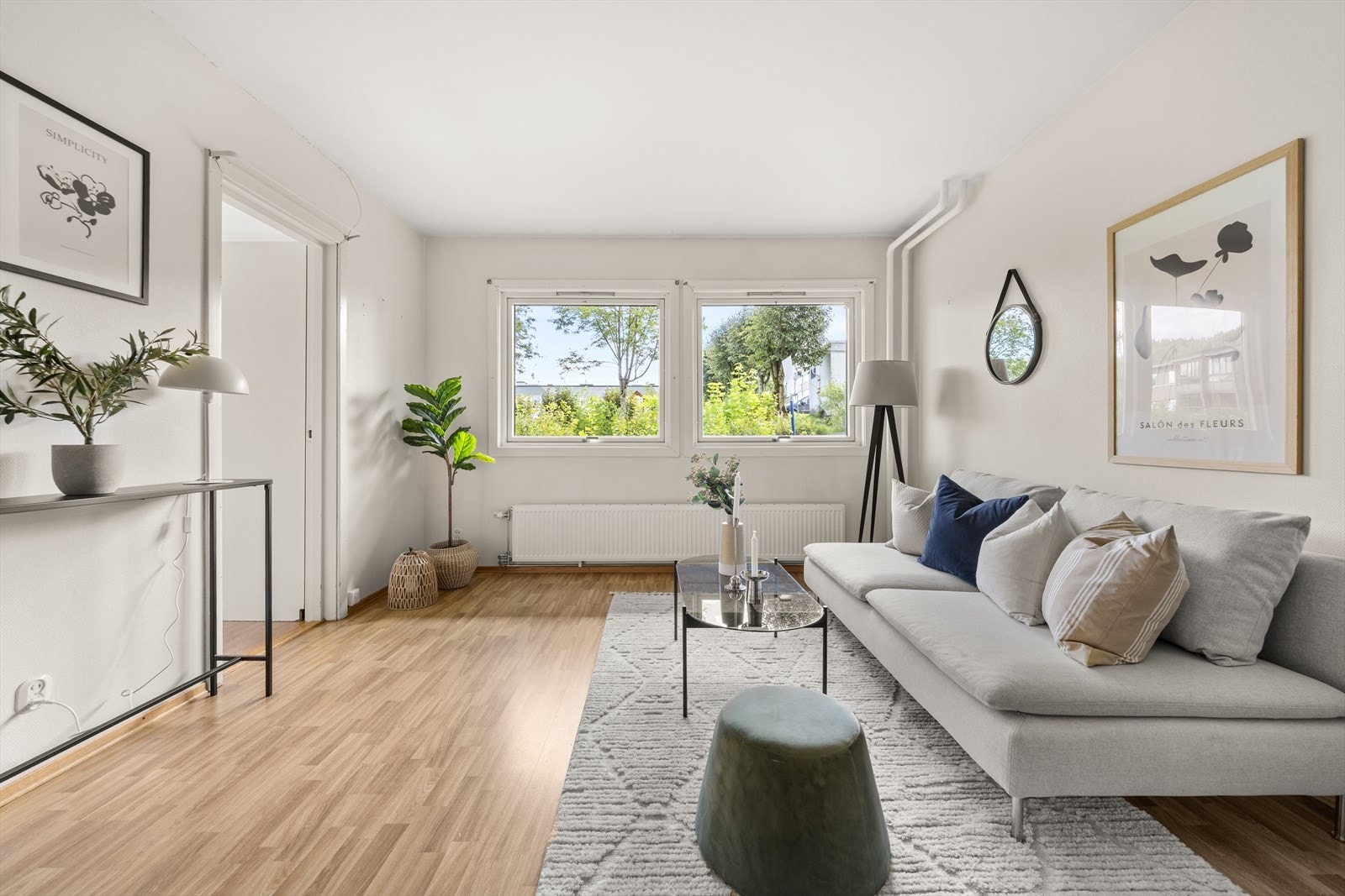 Leiligheten har fjernvarme som er inkludert i felleskostnadene Galleribilde