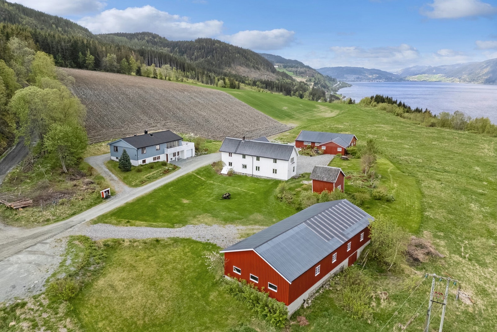 Dronefoto Galleribilde