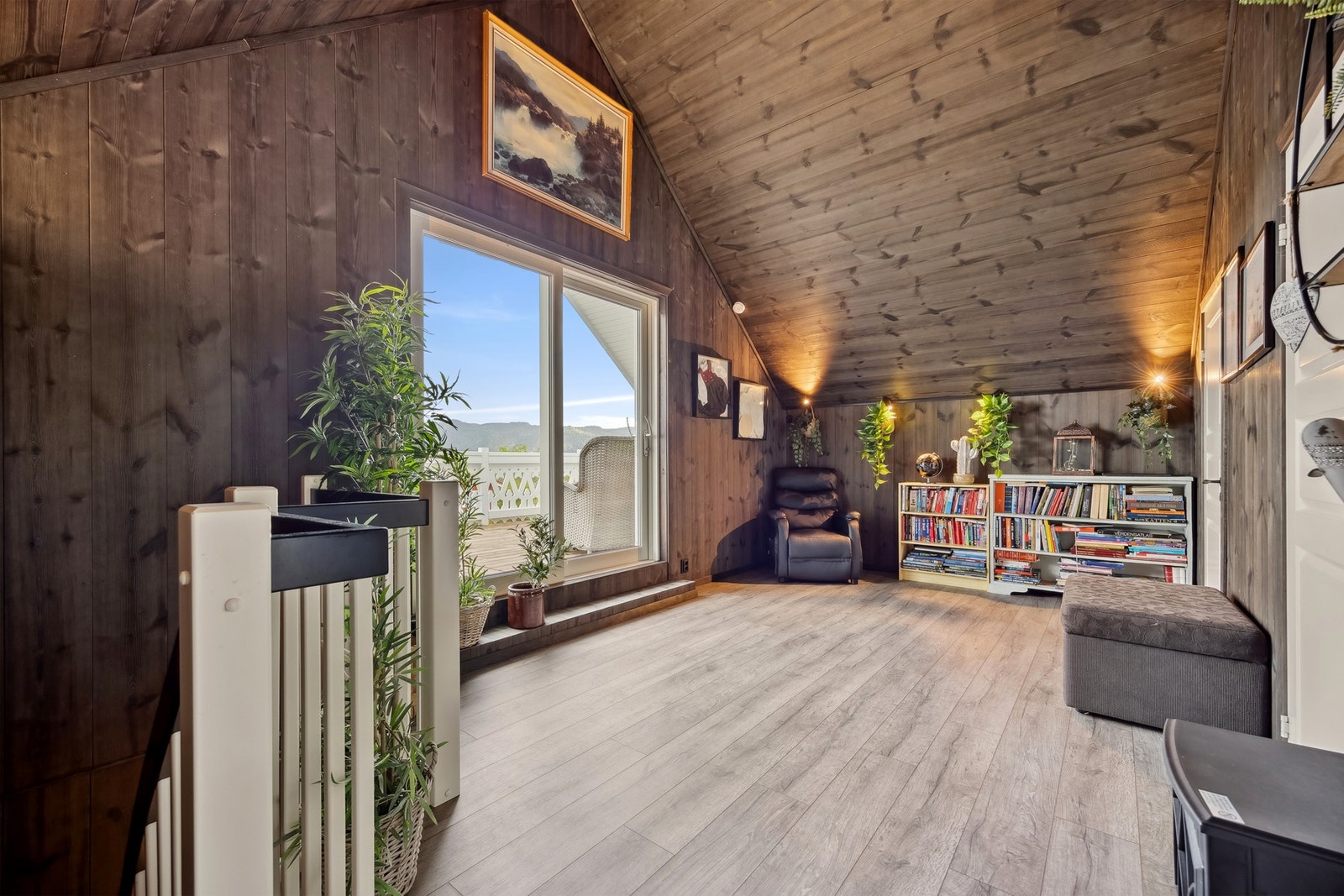 Loftstue Galleribilde