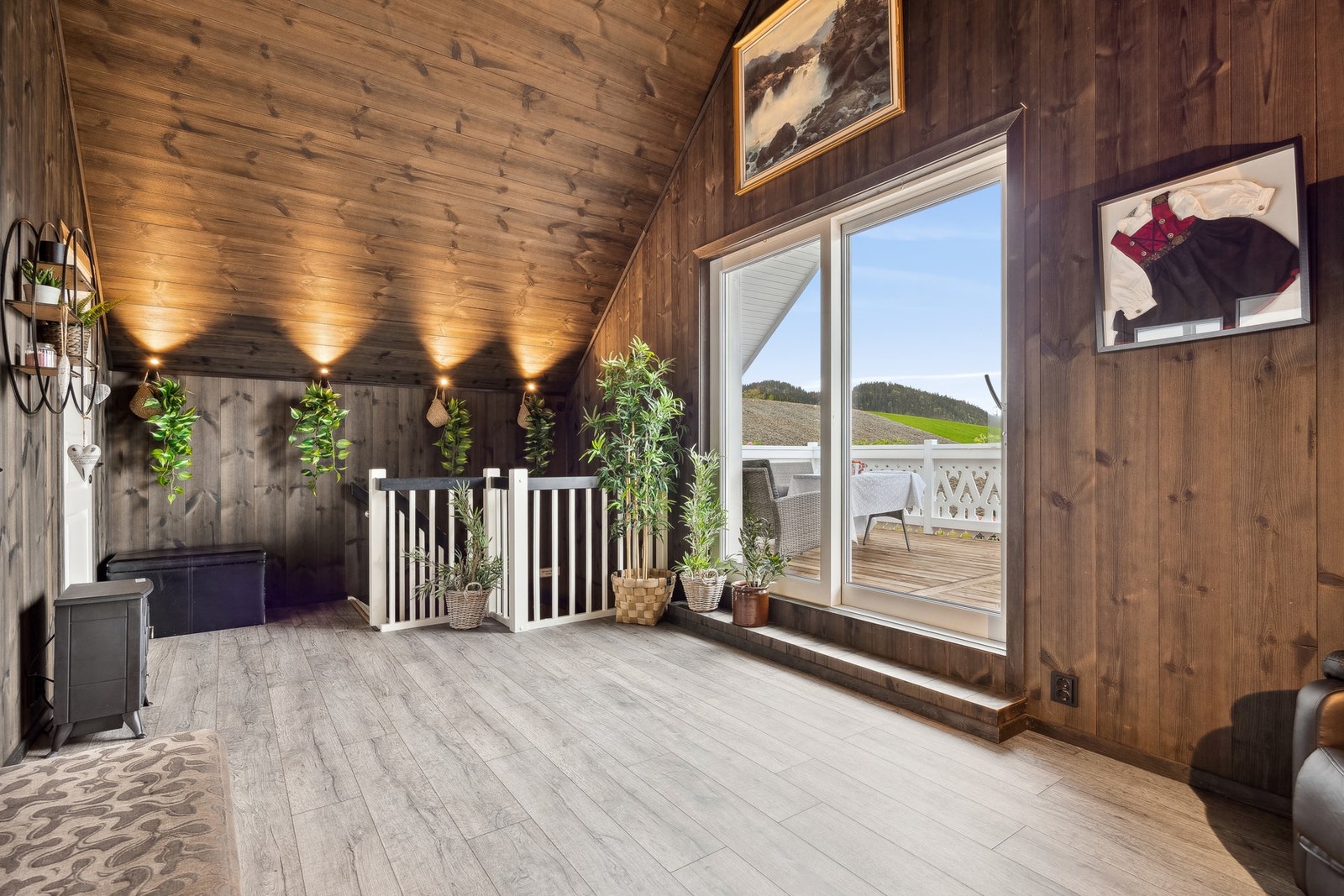 Loftstue Galleribilde