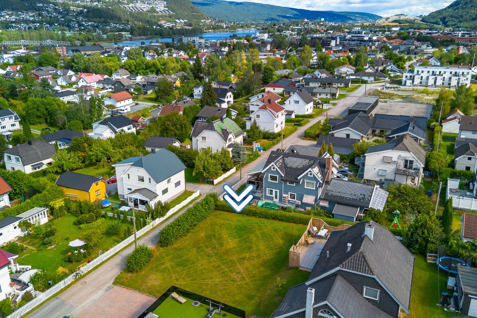 Eiet tomt 463 m2. Galleribilde