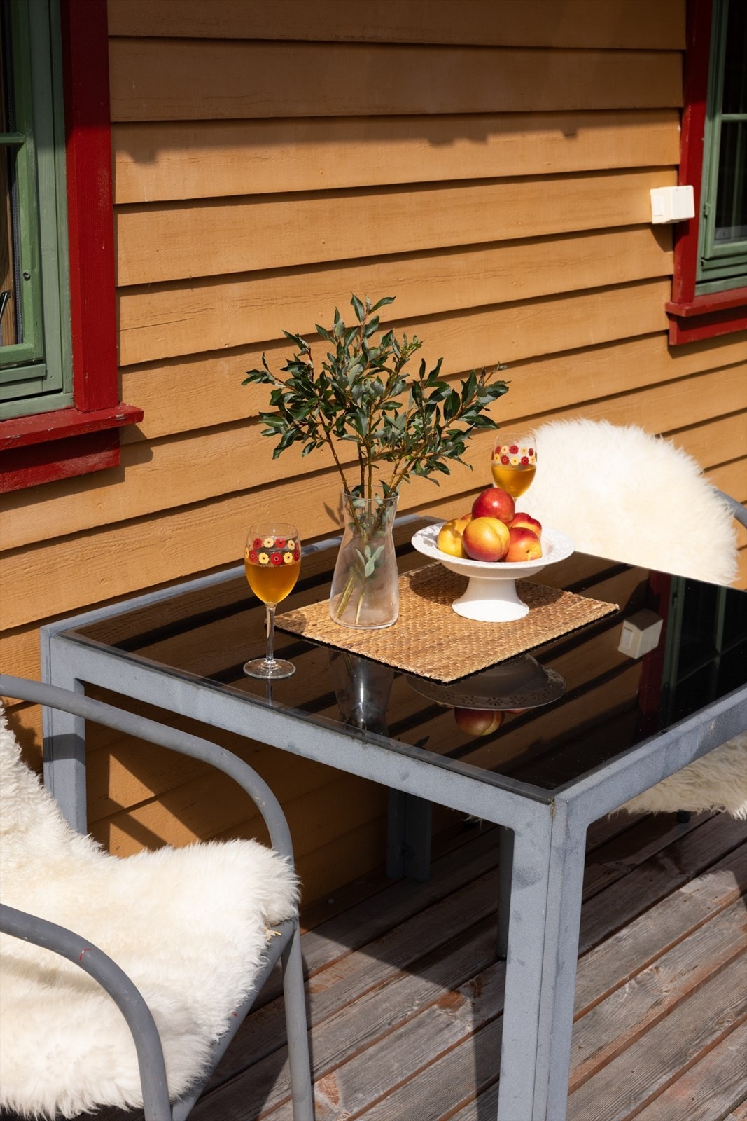 Nyt solen på egen terrasse. Galleribilde