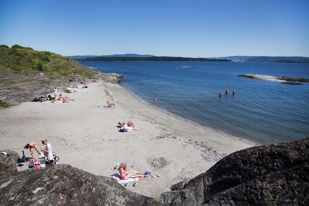 Rolfstangen på Snarøya. Galleribilde