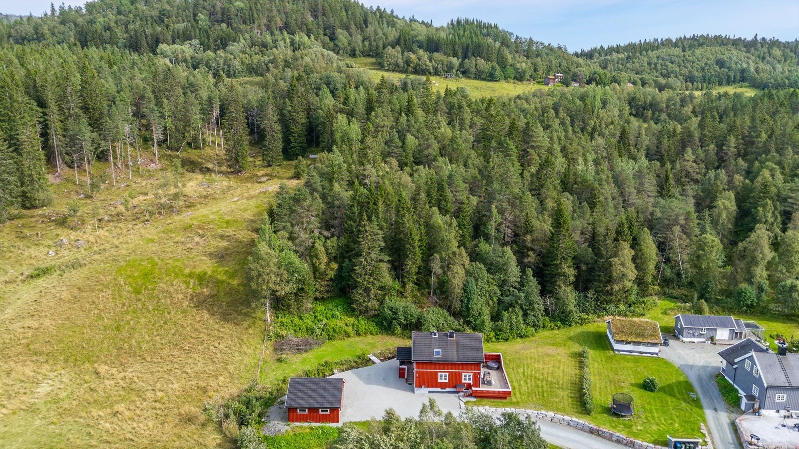 Dronefoto Galleribilde