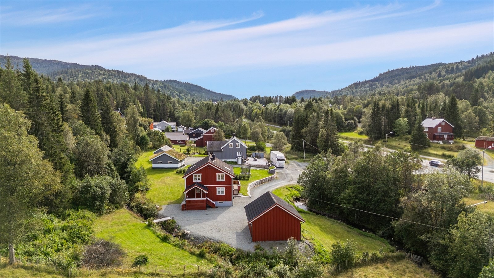 Dronefoto Galleribilde