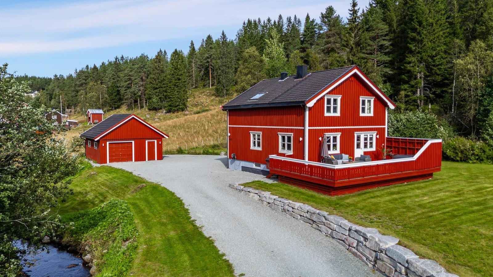 Dronefoto Galleribilde