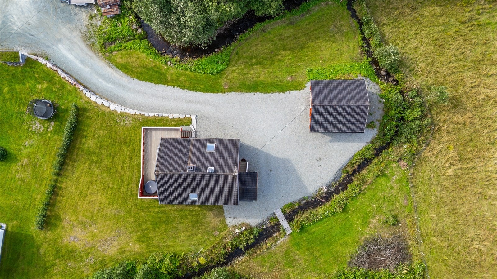 Dronefoto Galleribilde