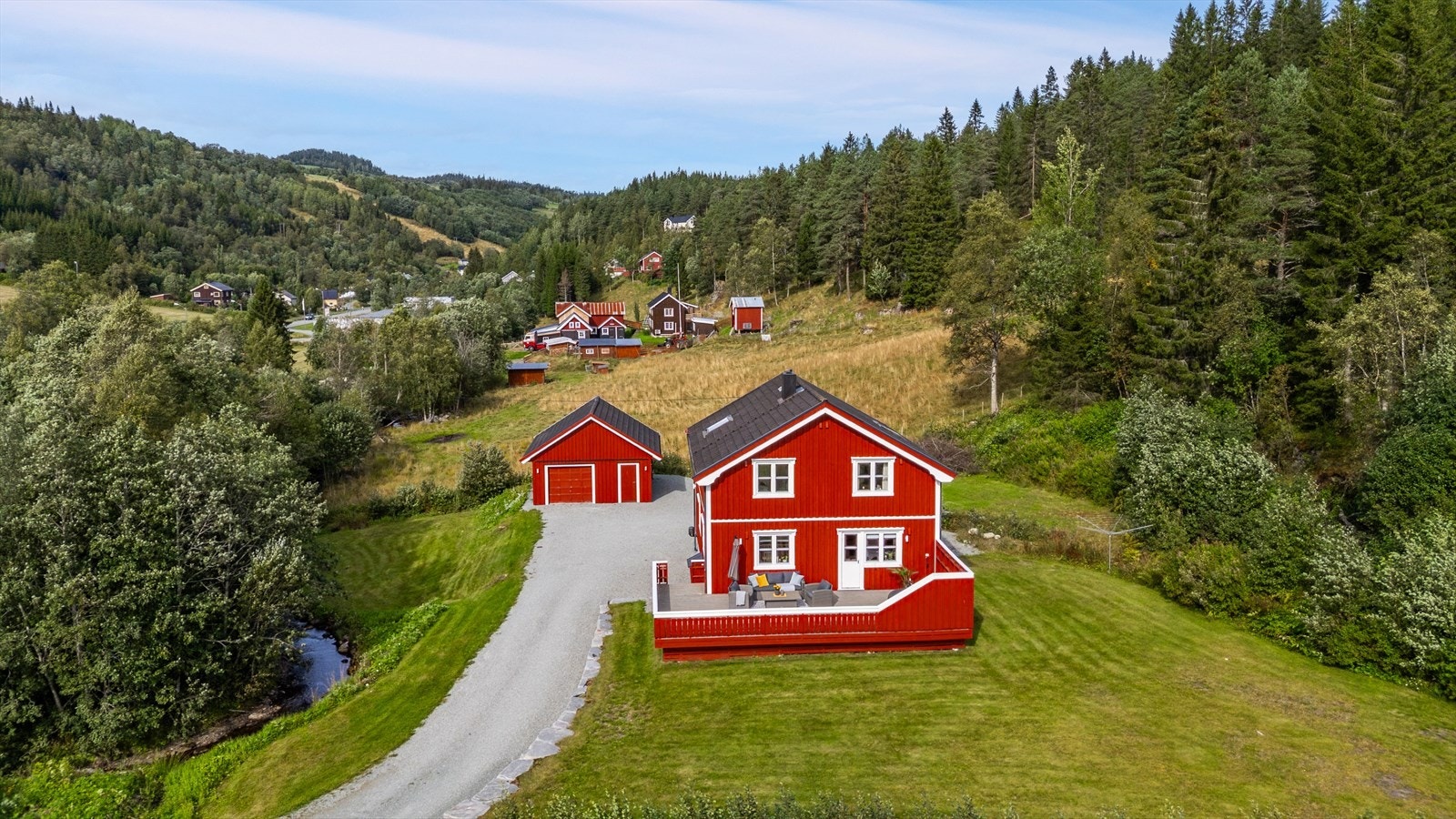 Dronefoto Galleribilde