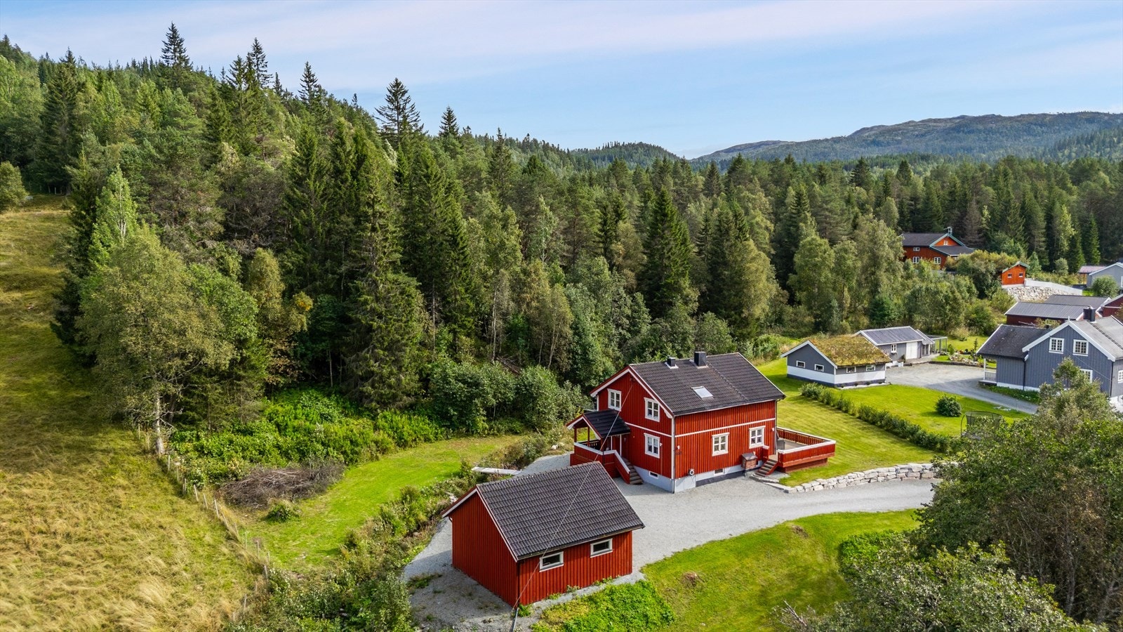 Dronefoto Galleribilde