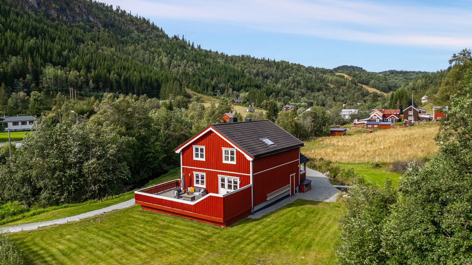 Dronefoto Galleribilde