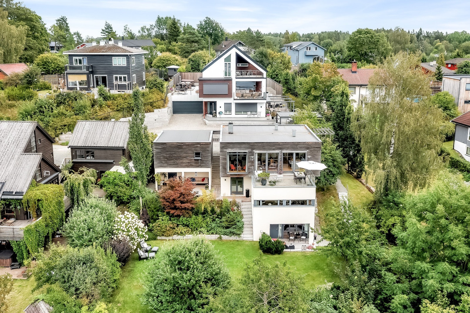 Boligen fikk Asker kommunes byggeskikkpris i 2011. Galleribilde