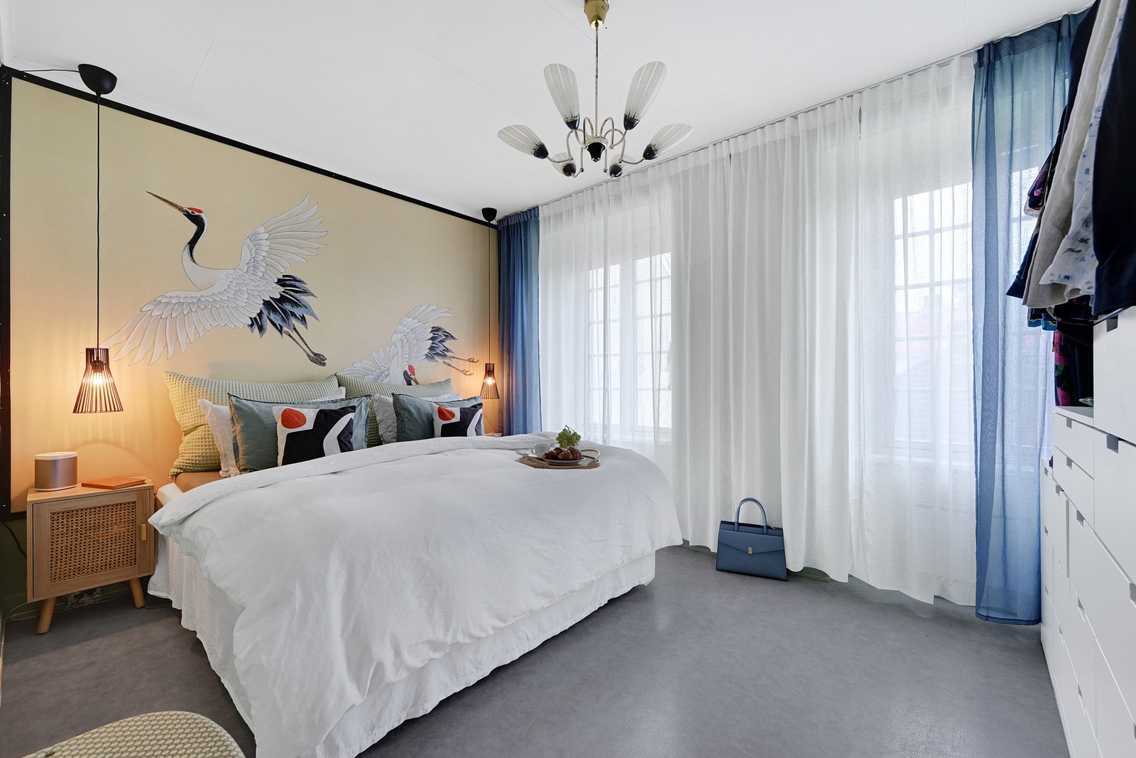 Videre finner vi hovedsoverommet Galleribilde