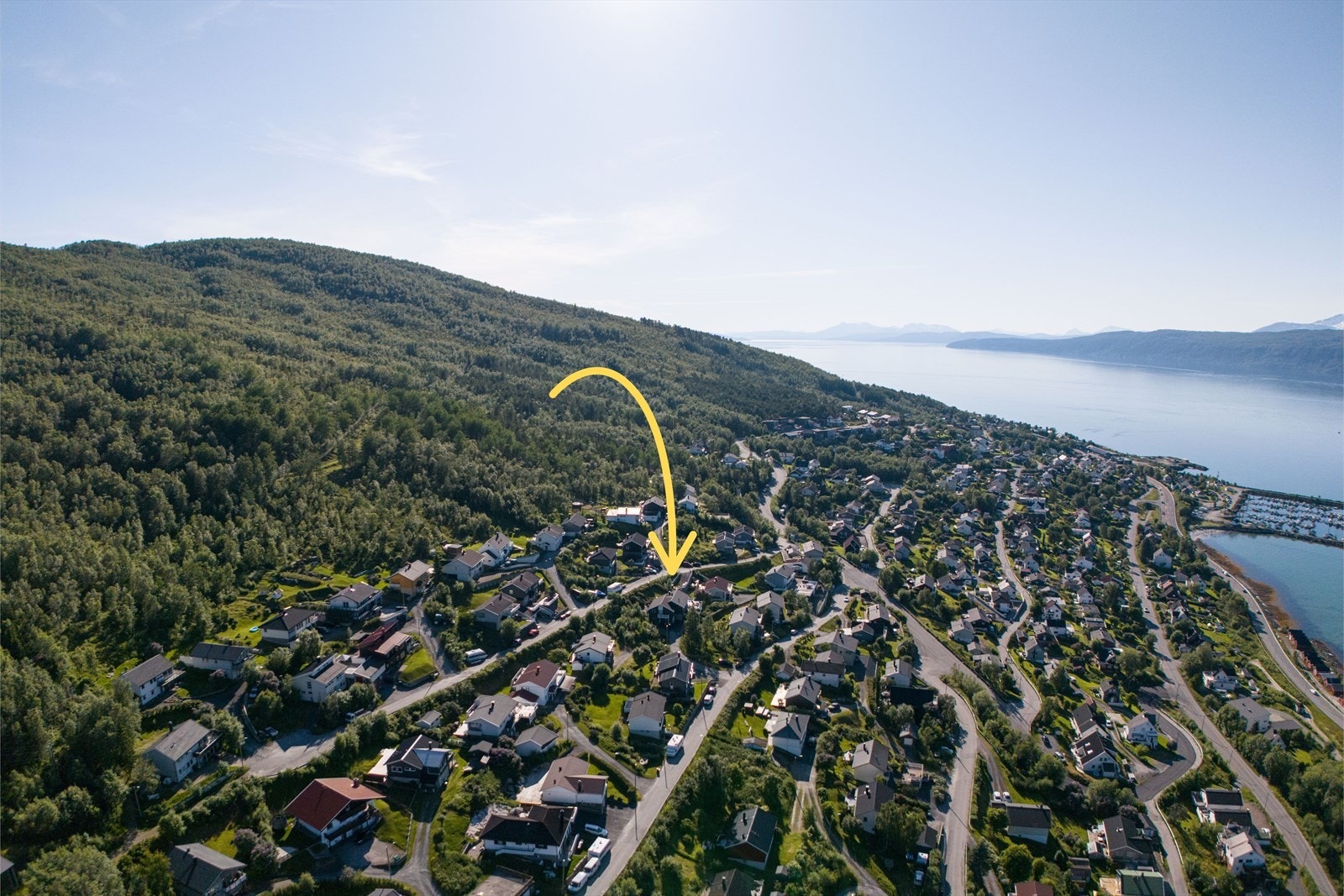 Enebolig med kort vei til skog og mark i et flott nabolag på Ankenes Galleribilde