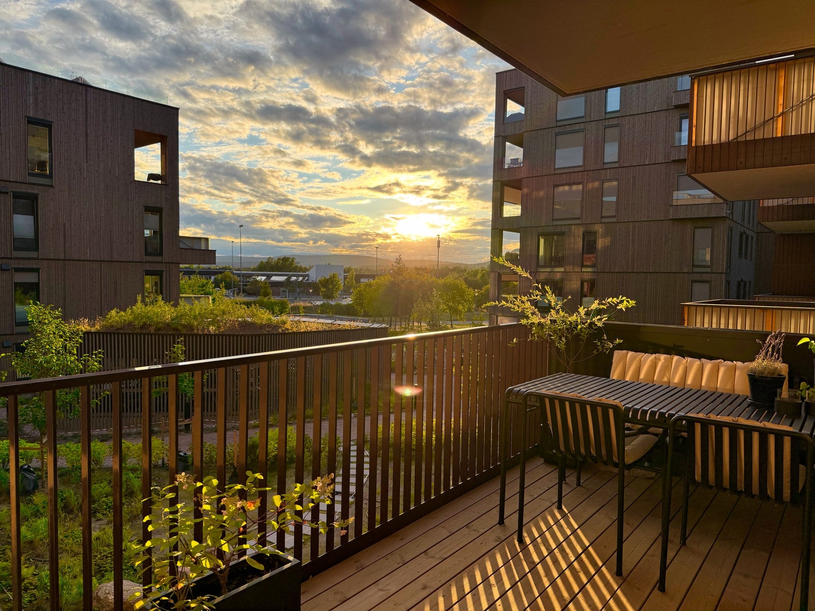 Her får du flott utsyn mot både Kolsåstoppen og de grønne fellesarealene. Galleribilde