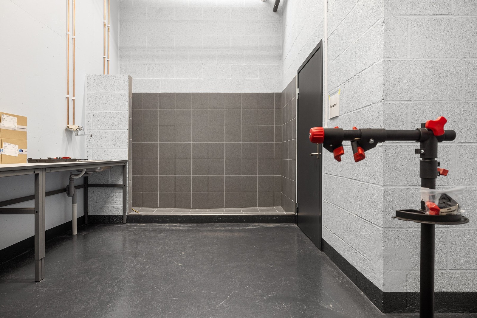 Fellesareal - Vaskerom og verksted for sykler. Galleribilde