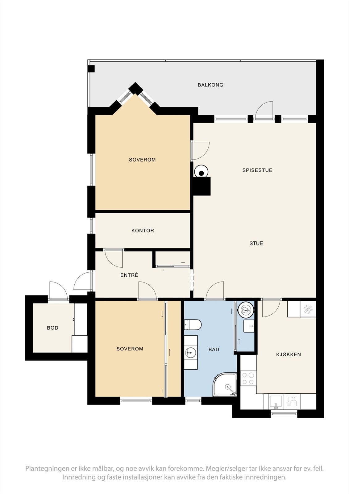 Plantegning. Galleribilde