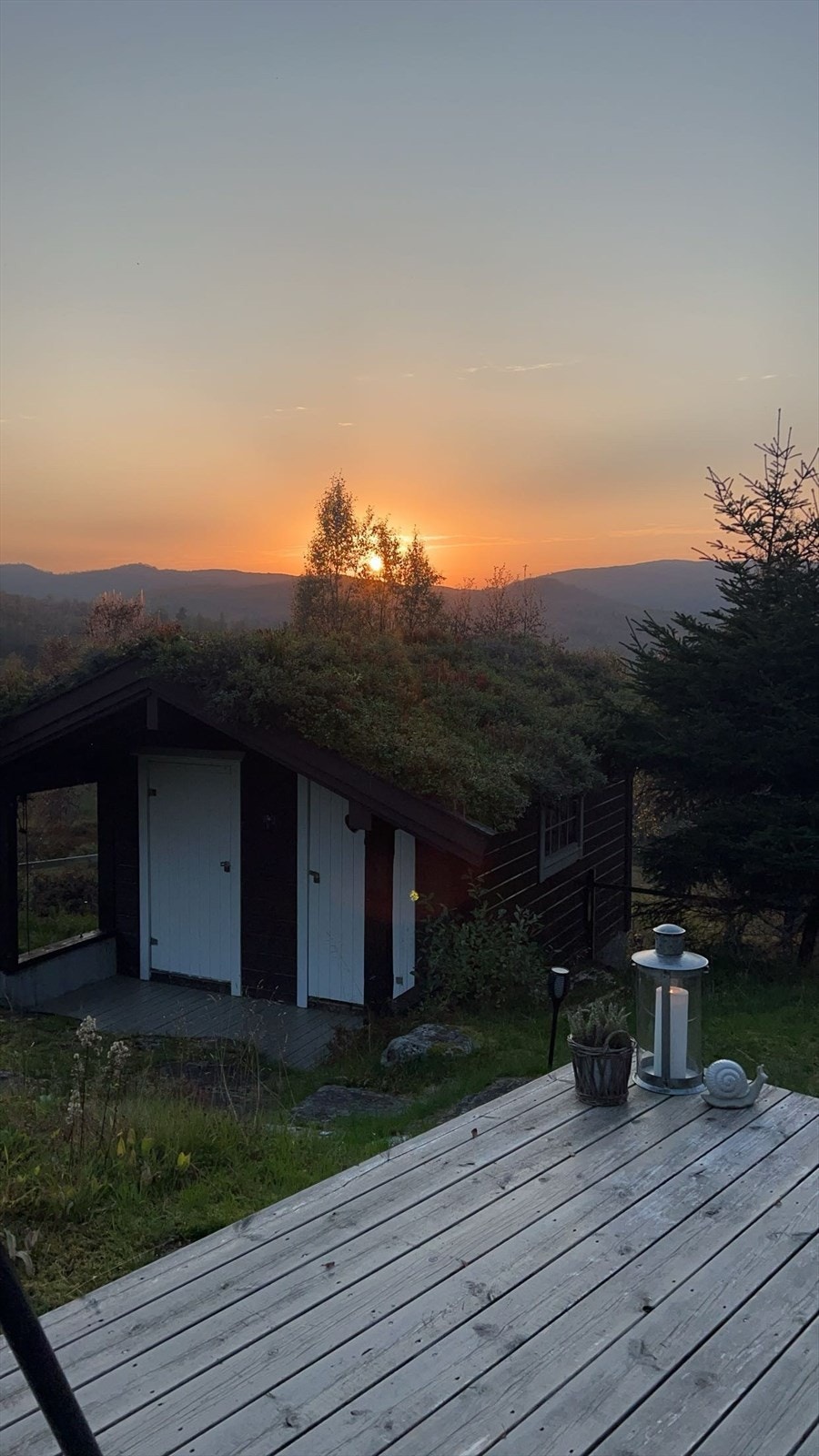 Fra selgars arkiv - her kan ein nyte sola til langt på kveld i sommarhalvåret Galleribilde