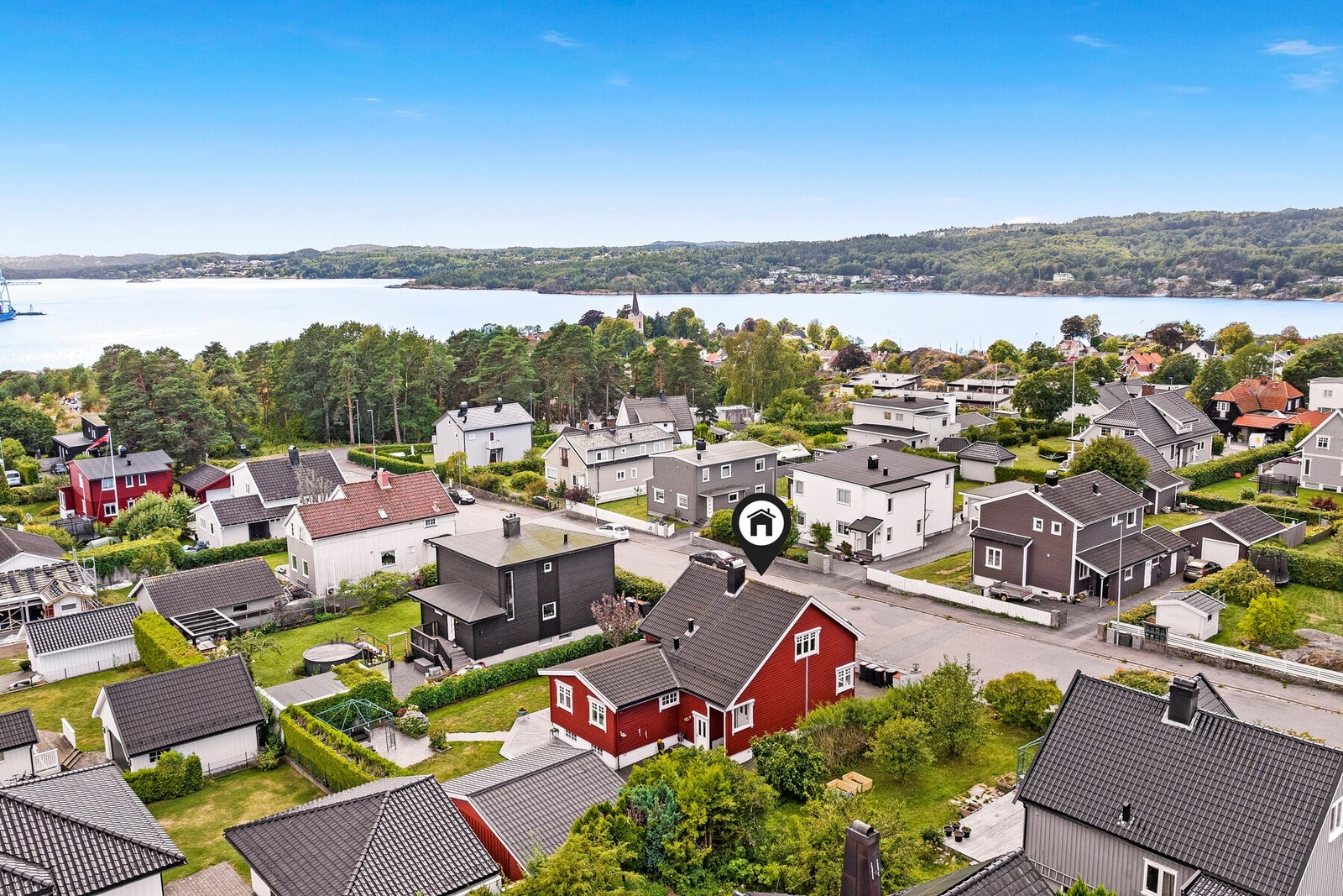 Her bor du i et stille og rolig nabolag med lite gjennomgangstrafikk. Galleribilde