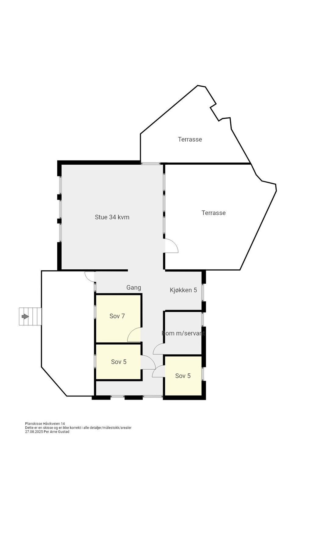 Planskisse Galleribilde