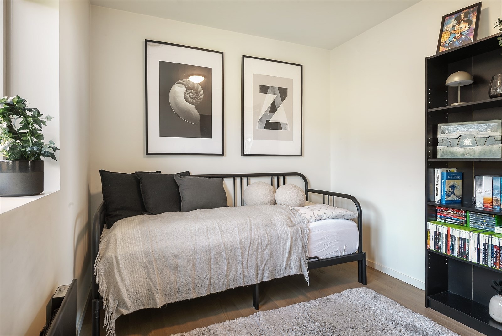 Nøytralt fargevalg gjør det enkelt å møblere. Galleribilde