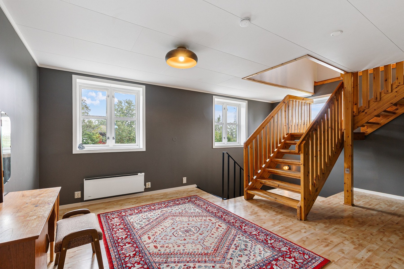 La oss ta turen opp i boligens tredje etasje Galleribilde