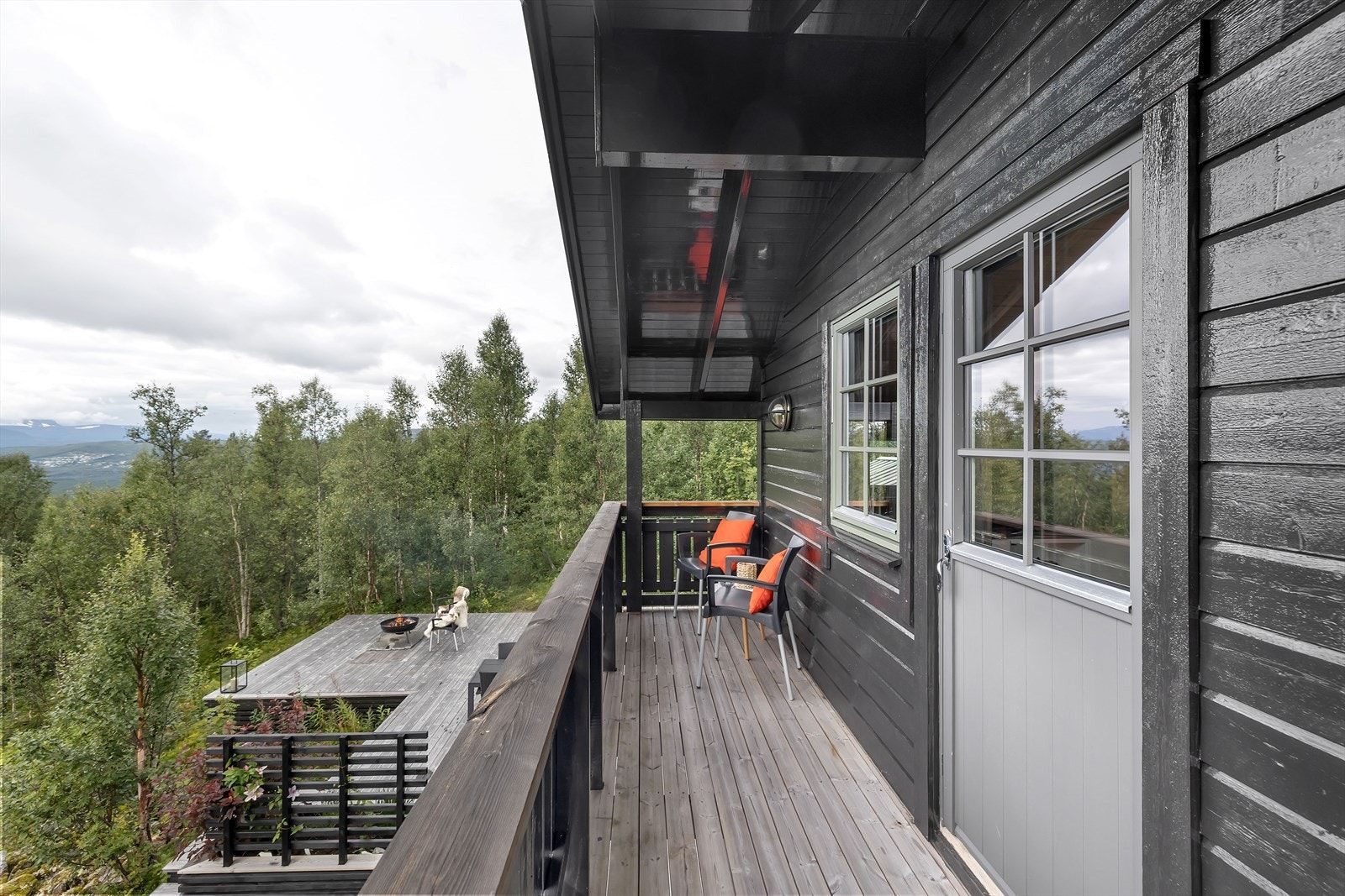 Her kan man nyte herlige høstkvelder. Galleribilde