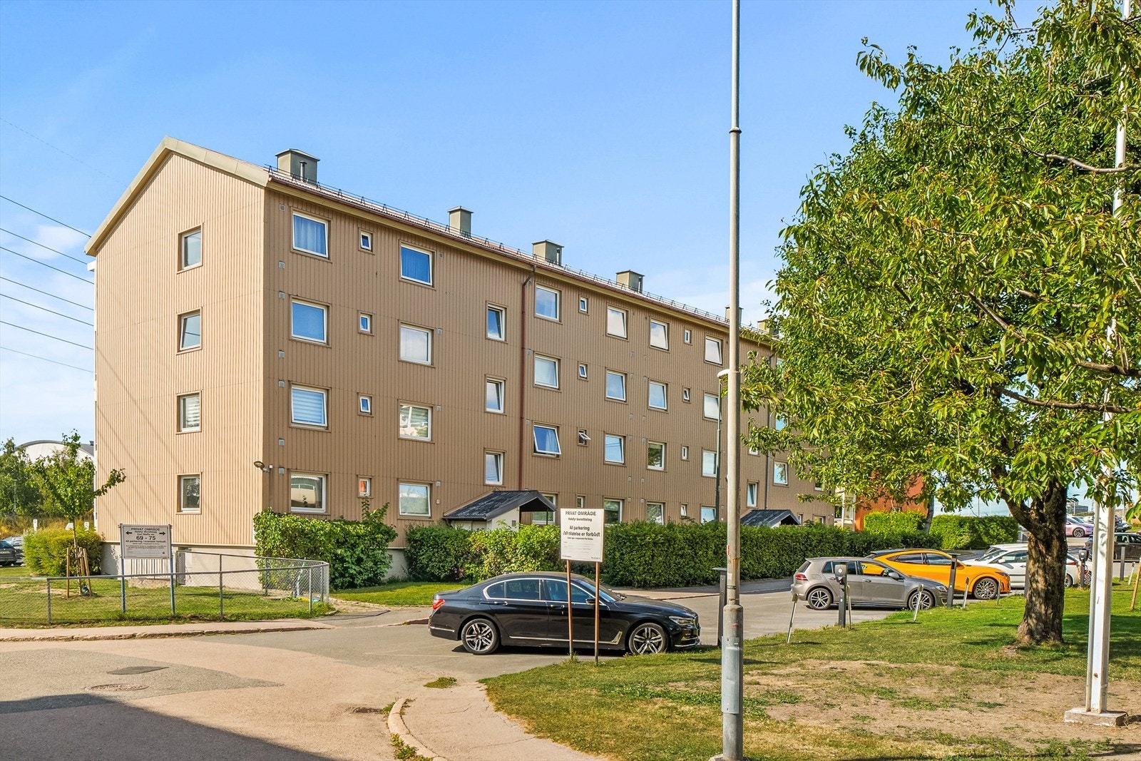 Fasade - Karl Staaffs vei 71. Galleribilde