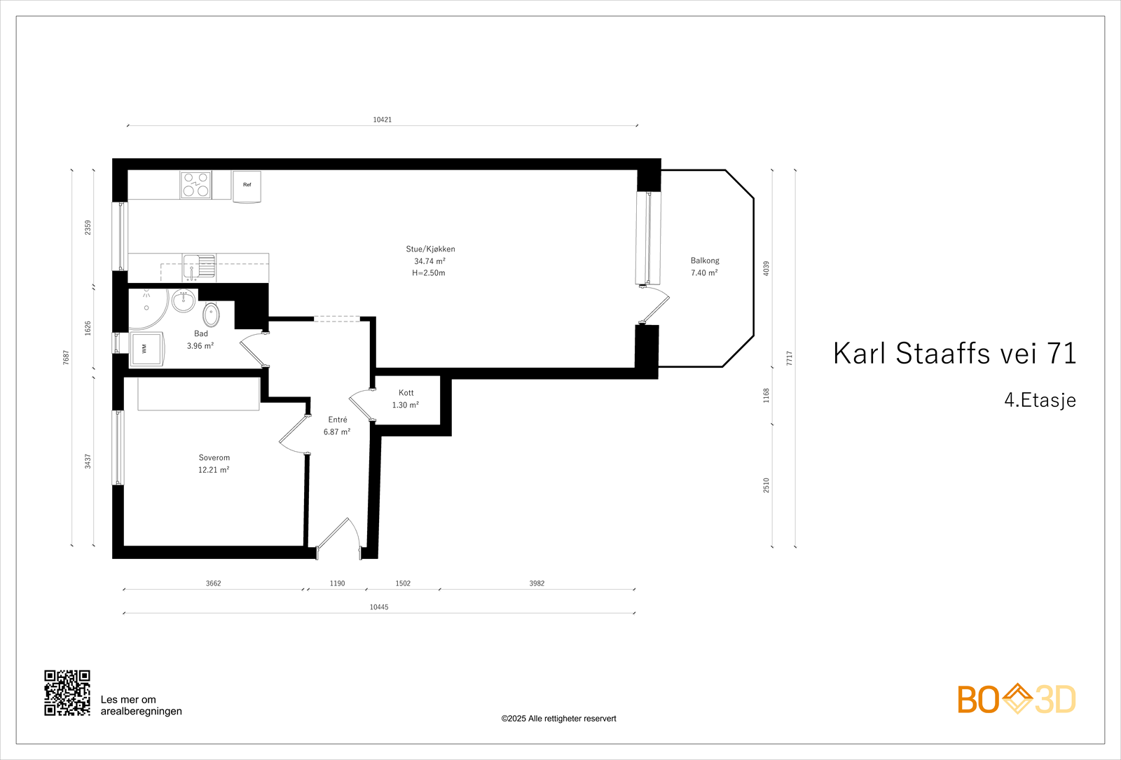 Målsatt Plantegning! Galleribilde