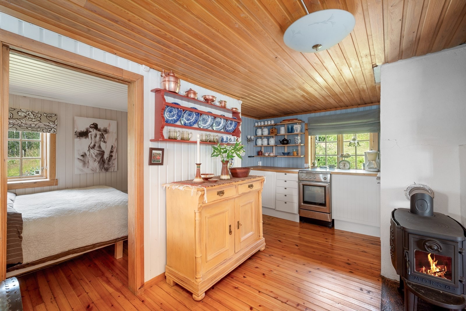 Kjøkken. Galleribilde