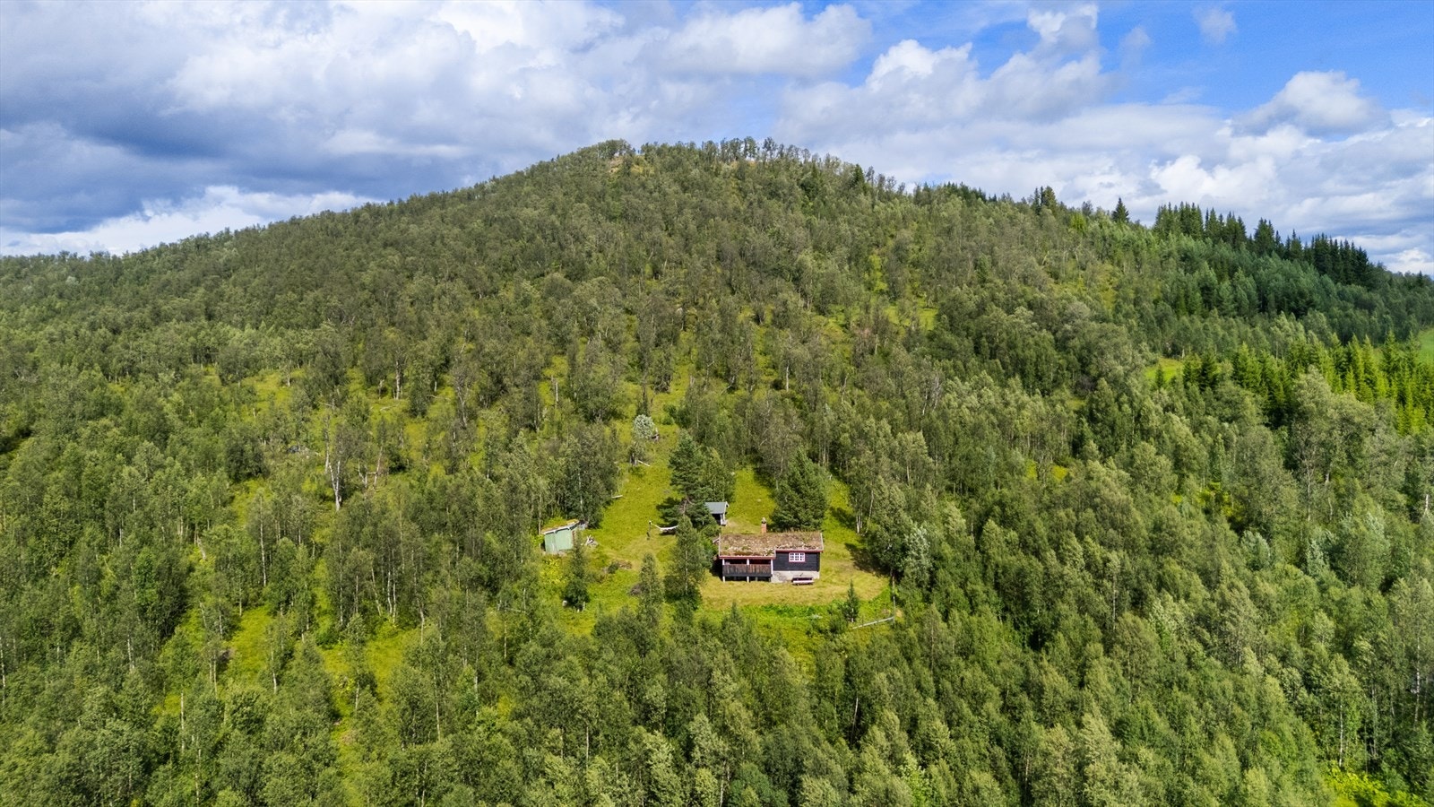 Flott beliggenhet med god avstand til nærmeste nabo. Galleribilde