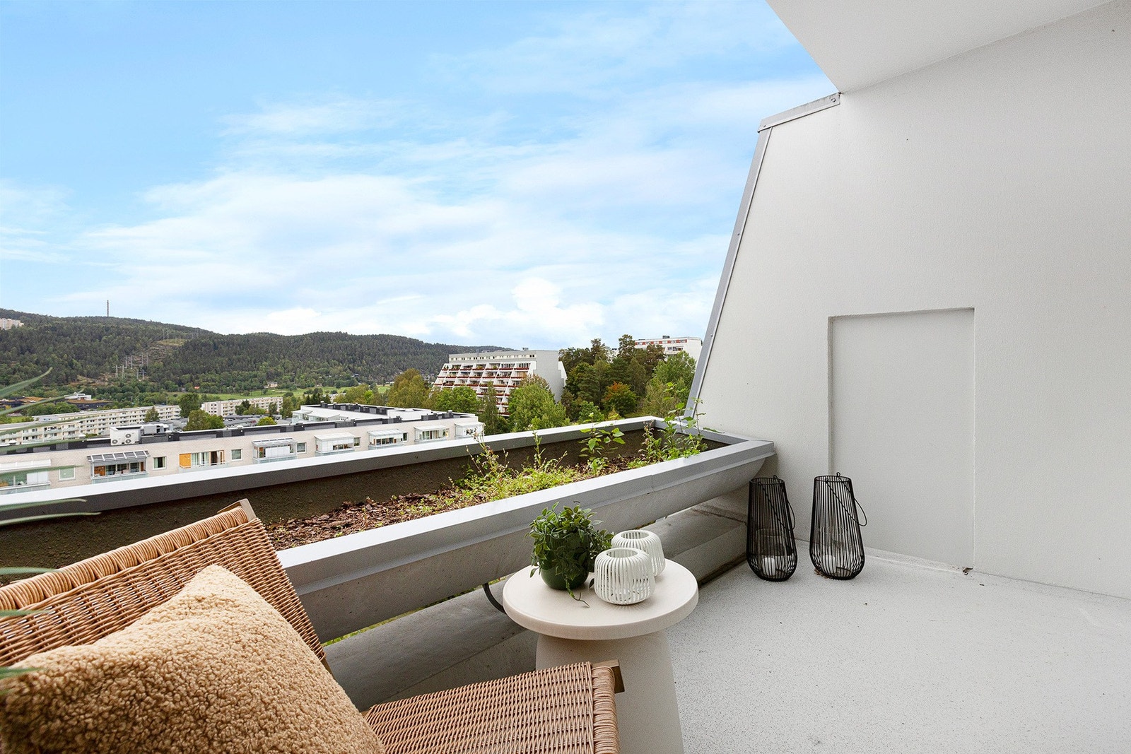 Her kan man nyte utsikten. Galleribilde