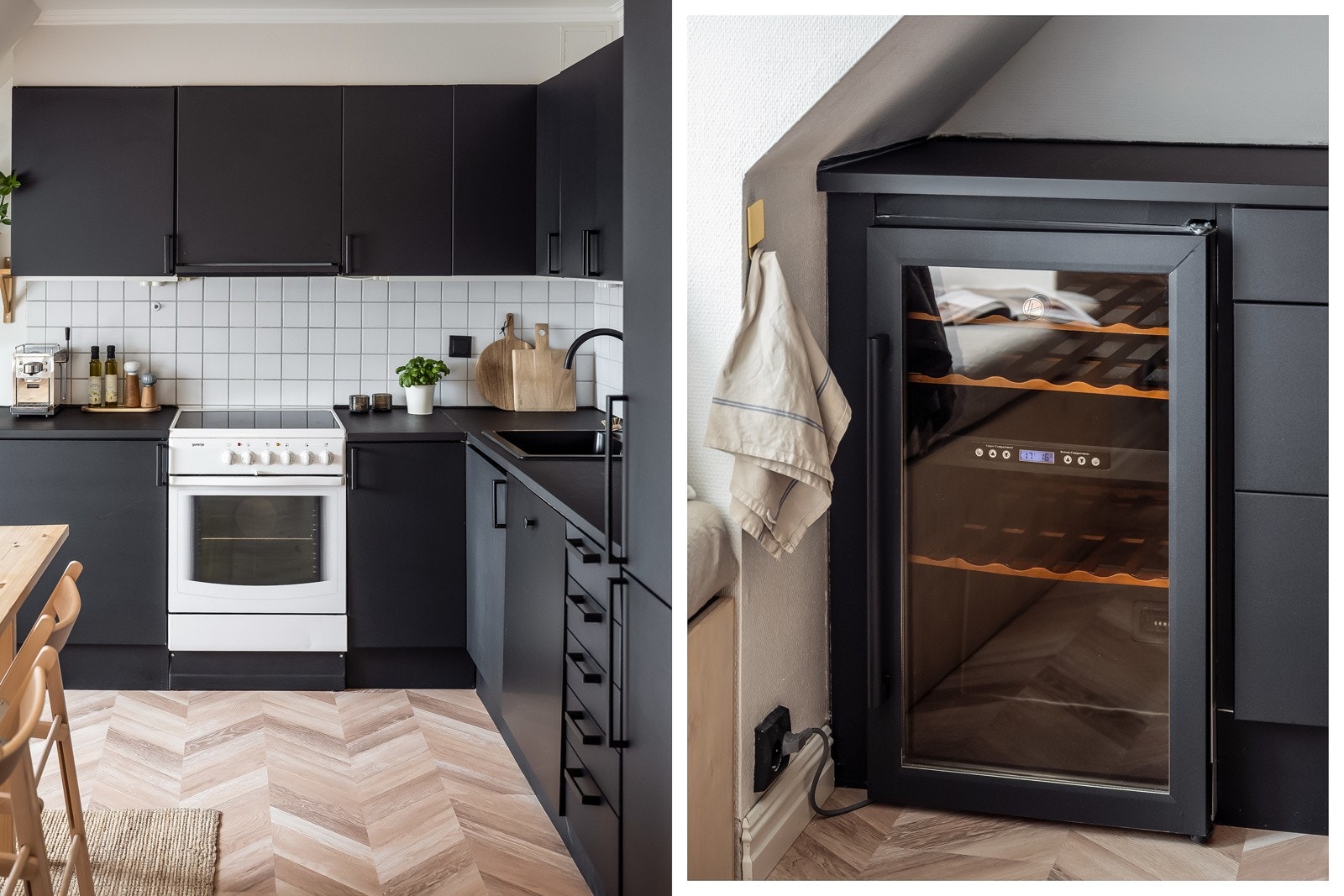 Alle hvitevarer følger med i handelen. Galleribilde