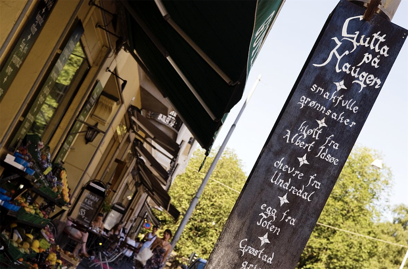 Gutta på haugen Galleribilde