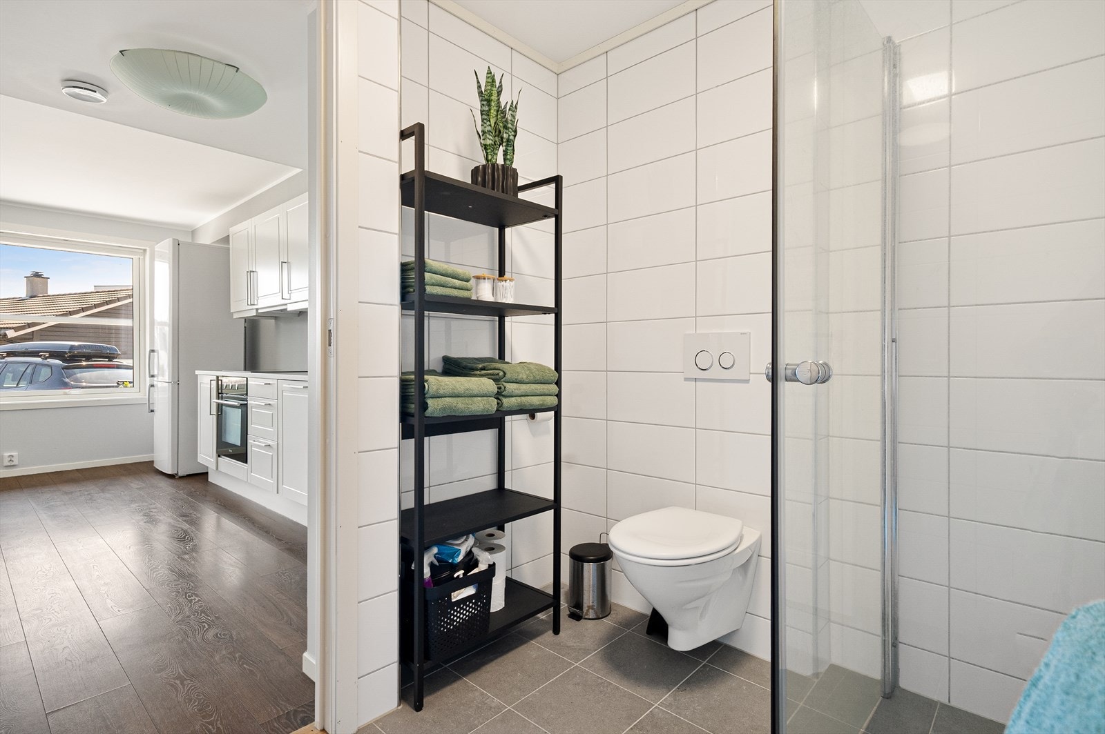 - Badet måler 4,6m² - Galleribilde