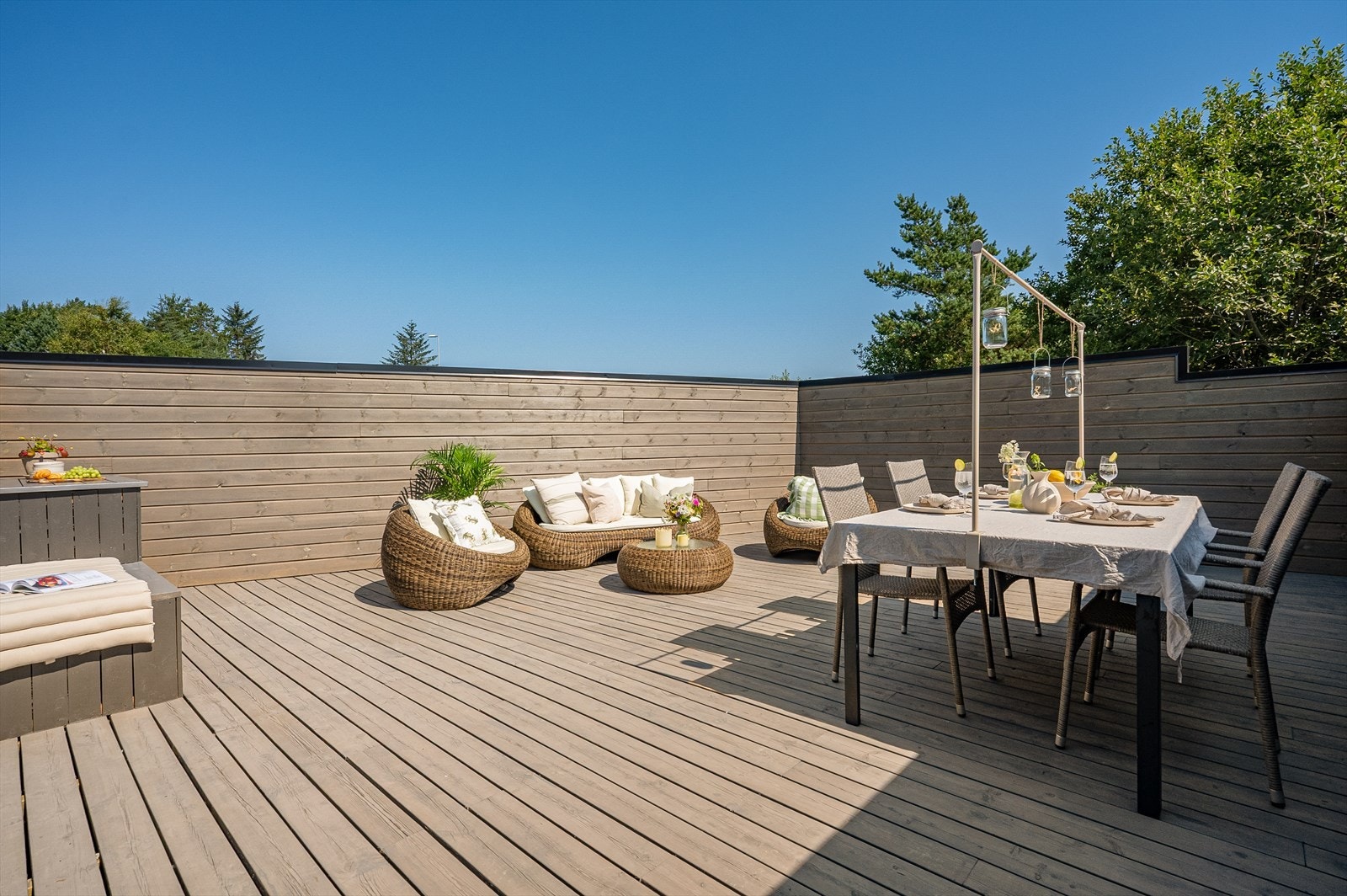 - Fantastisk terrasse på hele 43m² - Galleribilde