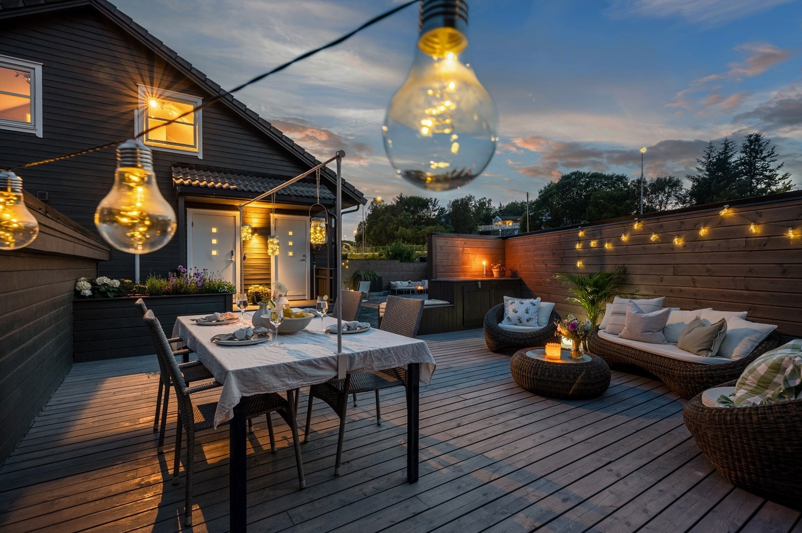 - Et perfekt sted å nyte fine sommerdager- og kvelder - Galleribilde