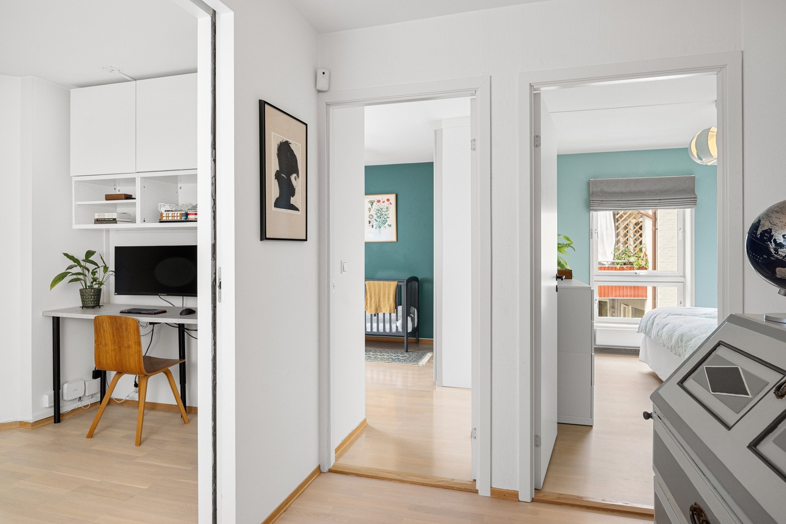 - Mellomgang mot soverommene - Galleribilde