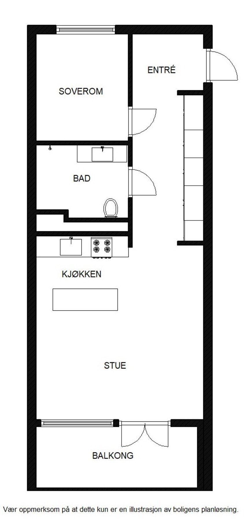 Planskisse. Galleribilde