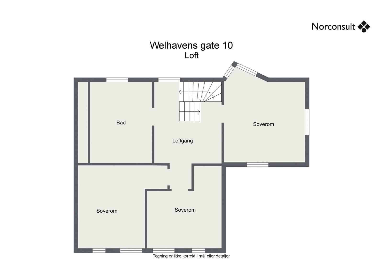 Planskisse - Loft Galleribilde