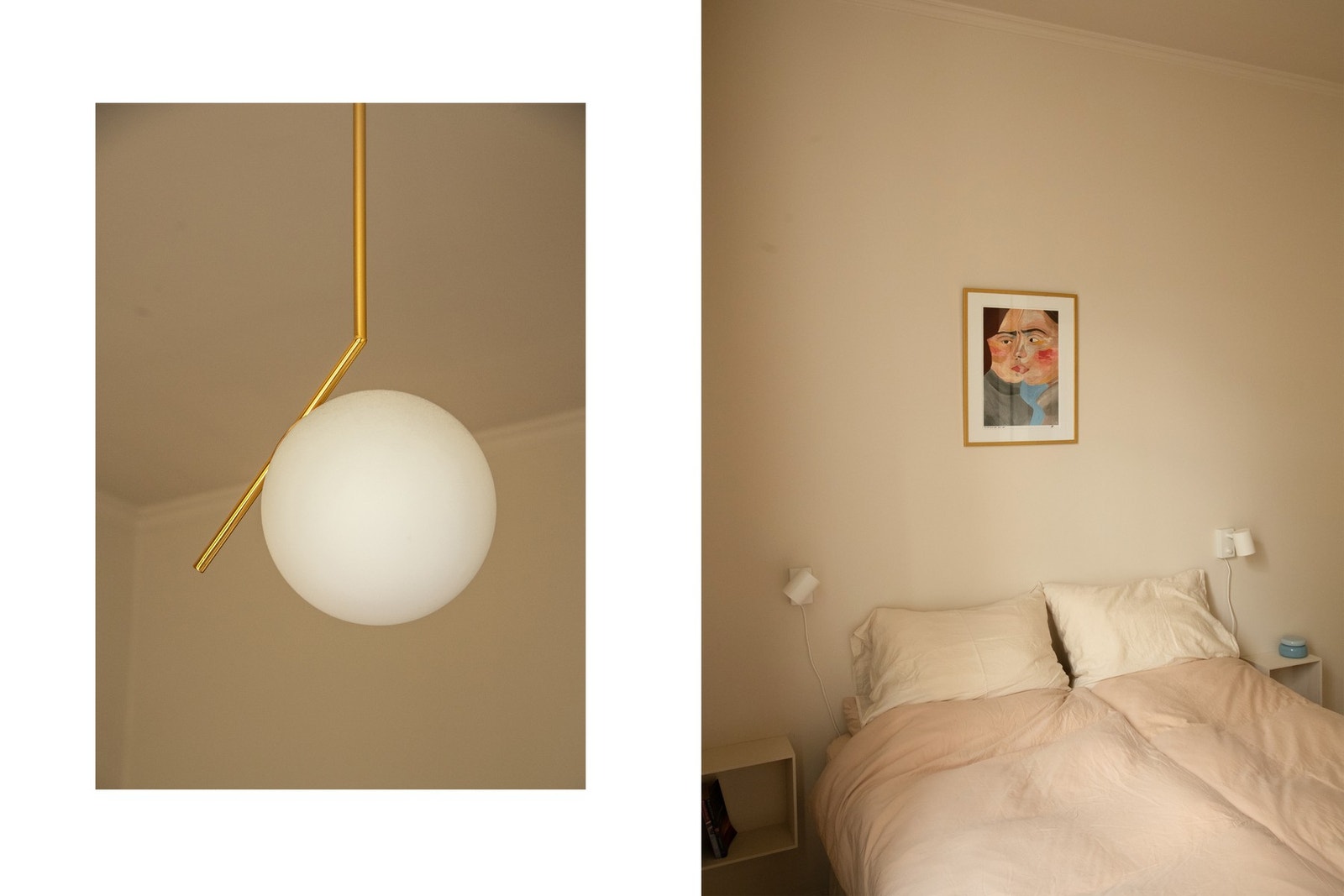 På hovedsoverommet er det god plass til dobbeltseng med nattbord på hver side, samt et stort garderobeskap. Galleribilde