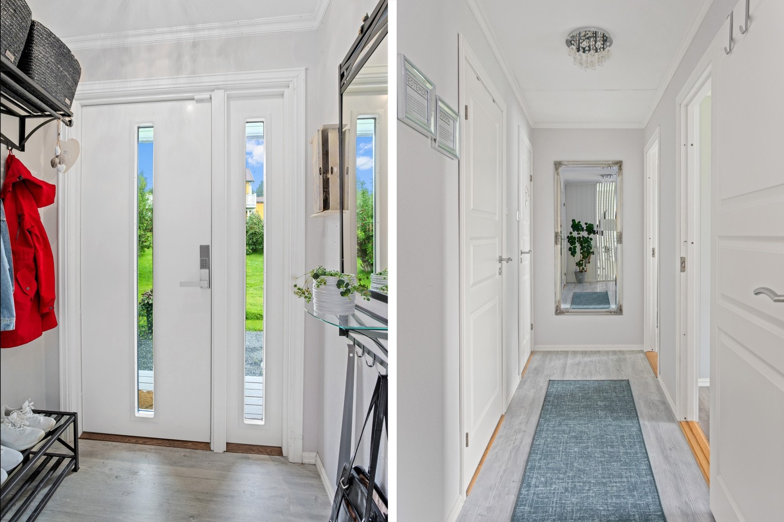 Entré av god størrelse med plass til yttertøy. Galleribilde