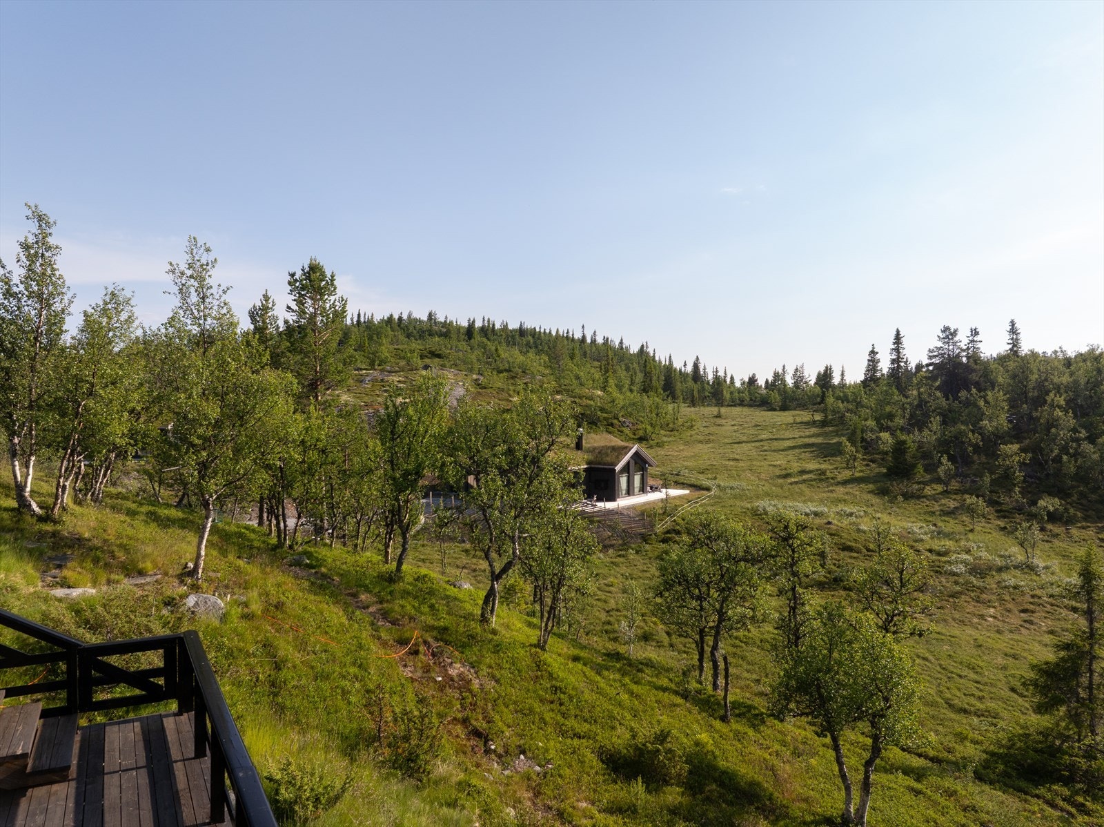 Utsikten er det ingenting å si på! Galleribilde