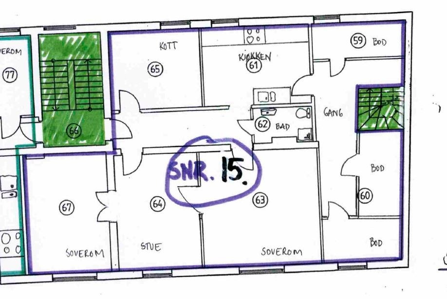 Planskisse snr 15 Galleribilde