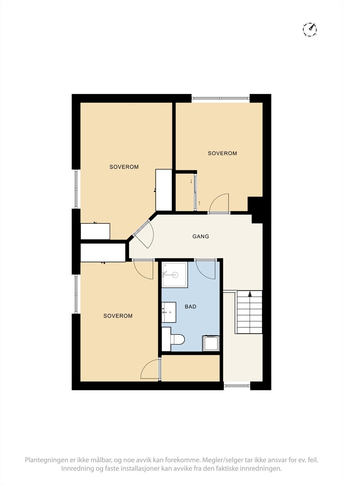 Plantegning 2. etasje. Galleribilde