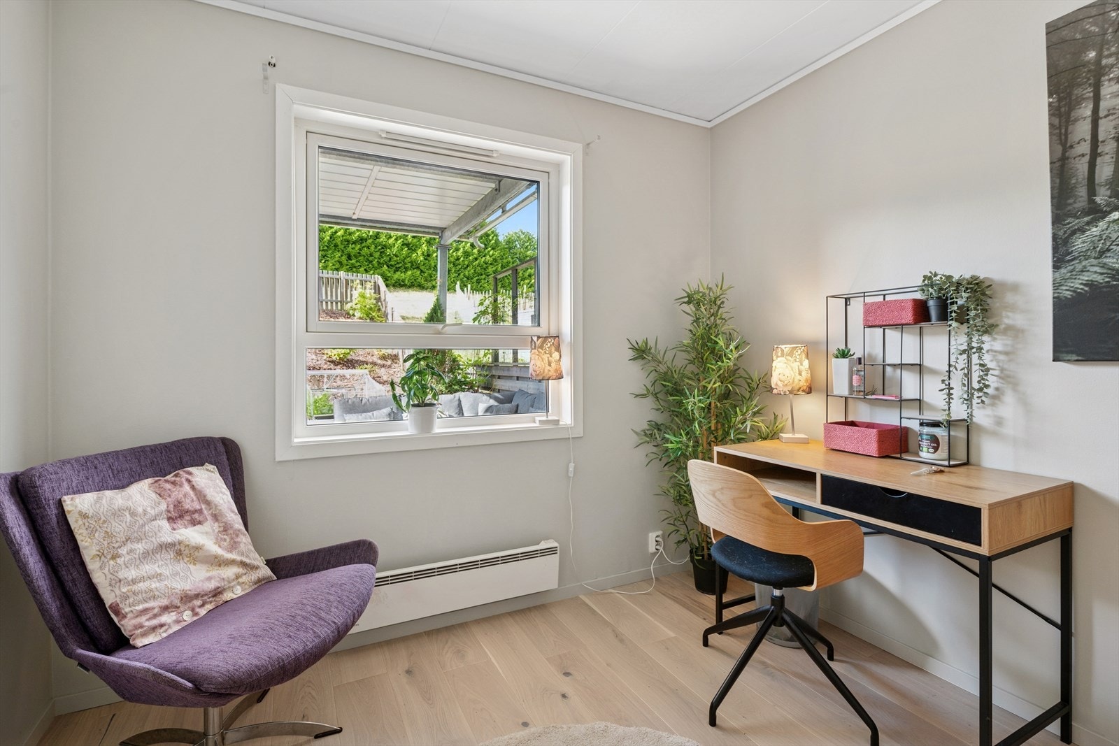 Soverom 2 er noe mindre, men like fullt godt. Galleribilde