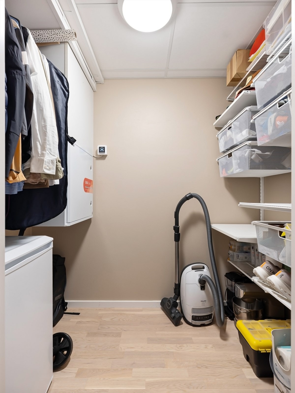 Praktisk innvendig bod. Galleribilde