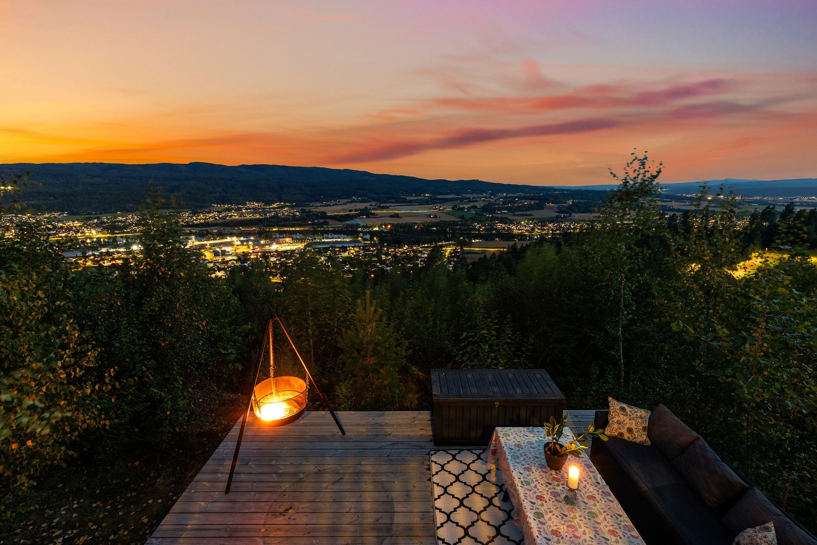 Kveldsstemning Galleribilde