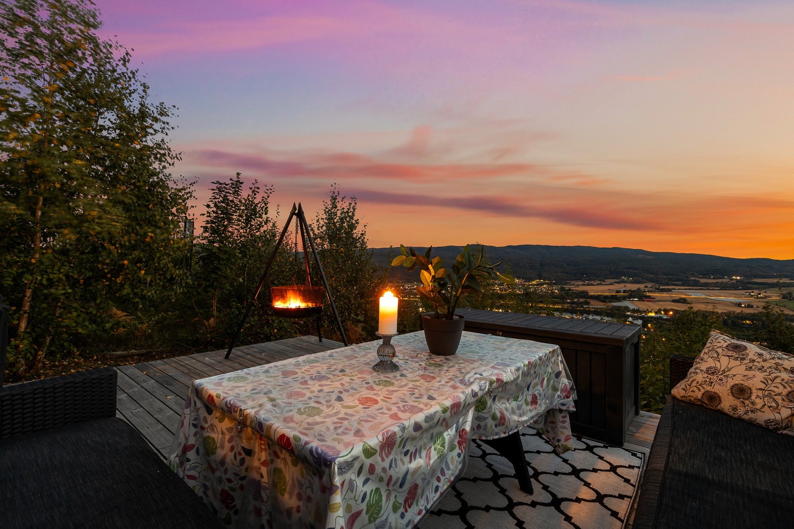 Kveldsstemning Galleribilde