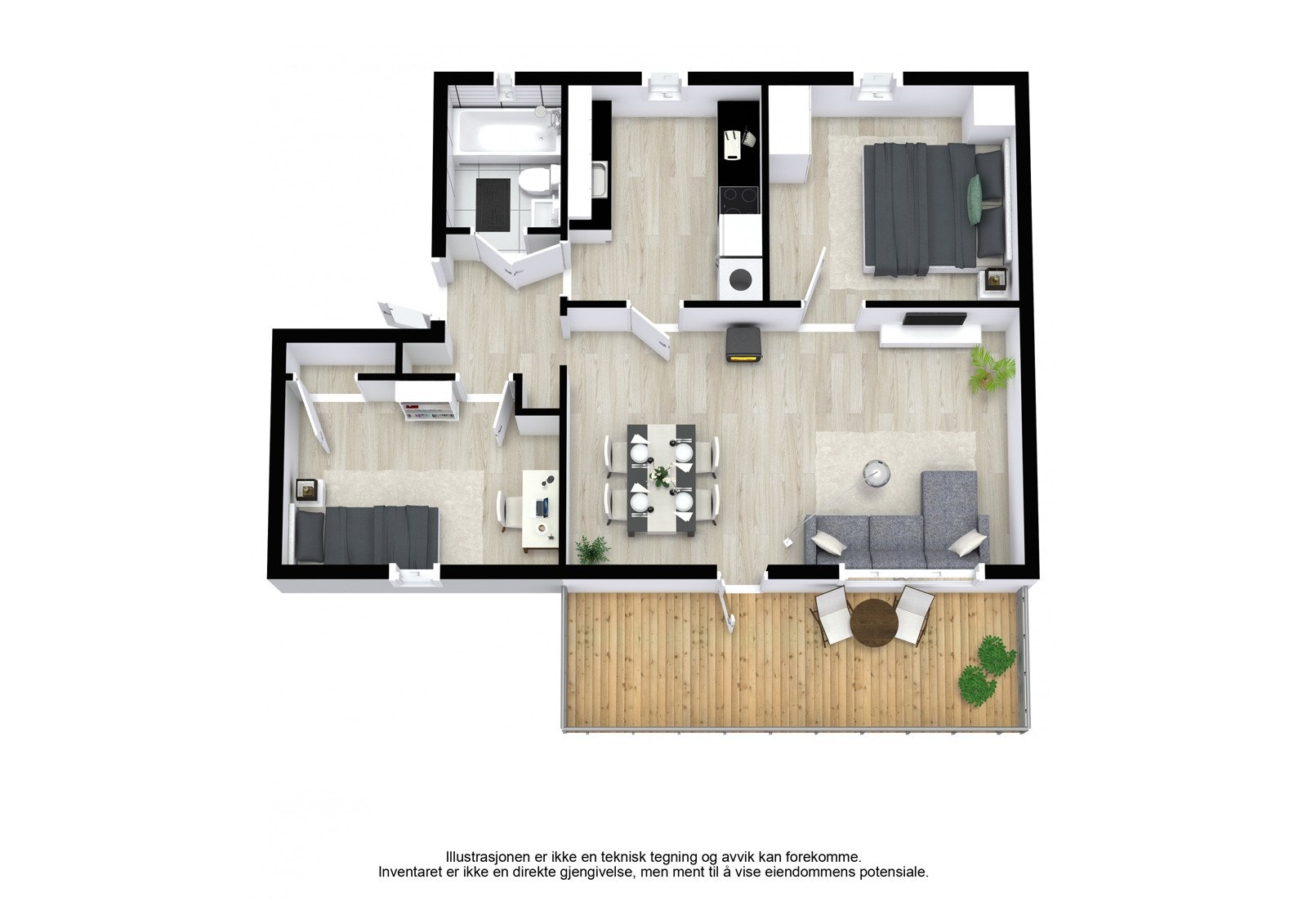 Boligen er presentert av PrivatMegleren Sarpsborg. Galleribilde