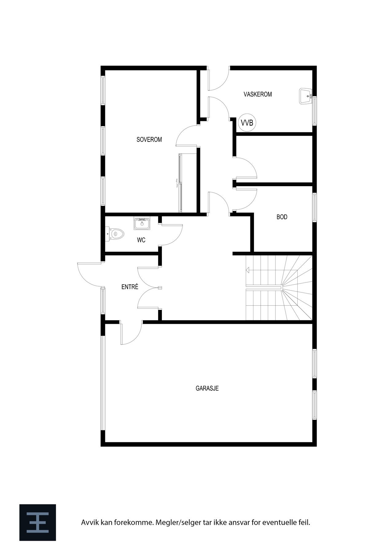 Plantegning | 1. etasje Galleribilde